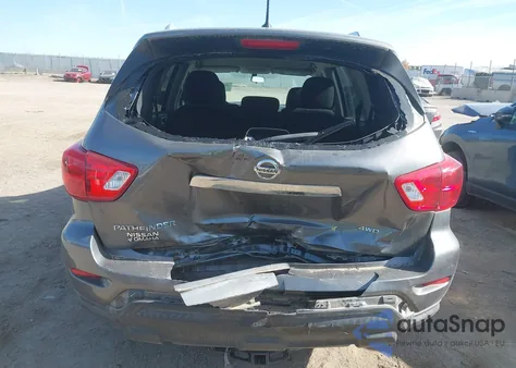 2018 Nissan Pathfinder S from USA, damaged, VIN 5N1DR2MM4JC665849